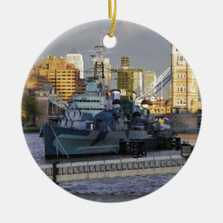 HMS Belfast. Ceramic Ornament