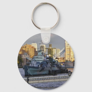 HMS Belfast. Keychain