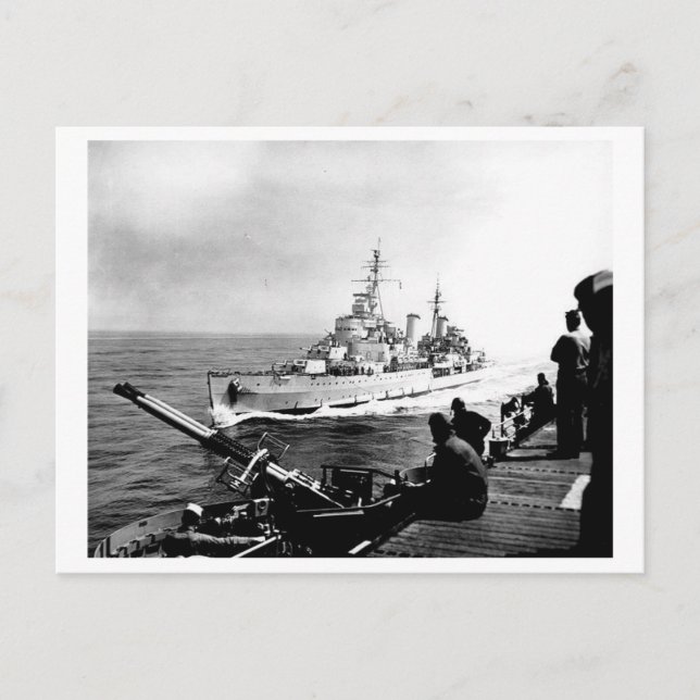 HMS Belfast Postcard (Front)