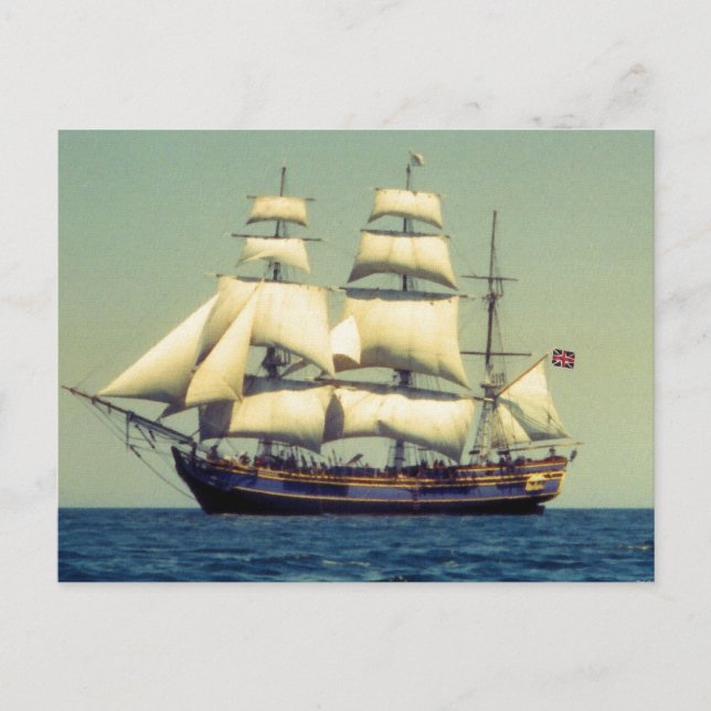HMS Bounty Postcard (Front)