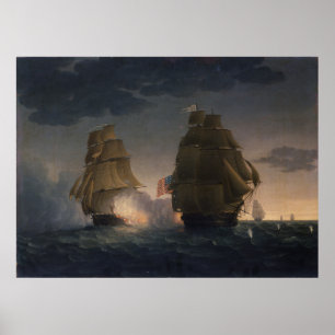 HMS Endymion vs USS President Poster