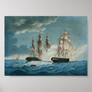 HMS Endymion vs USS President Poster