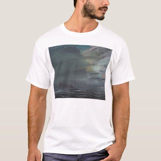 HMS Hood 1941 2014 T-Shirt (Front)