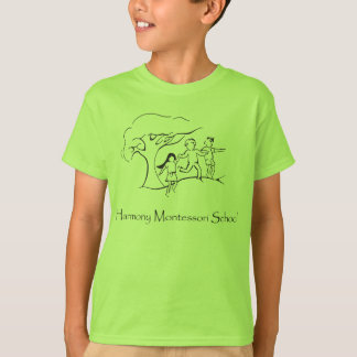 HMS Logo on Colour T-Shirt