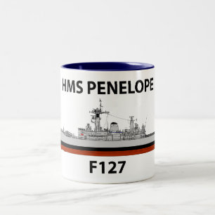 HMS Penolpe, seacat Two-Tone Coffee Mug