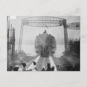 HMS Queen Mary Postcard