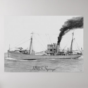 HMS Syringa poster