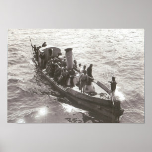 HMS Triumph Picket Boat Poster