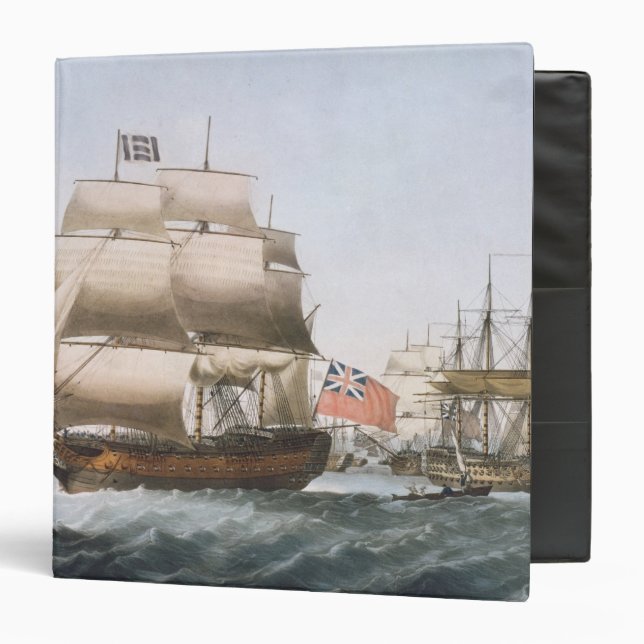 HMS Victory, 1806 Binder (Front/Inside)