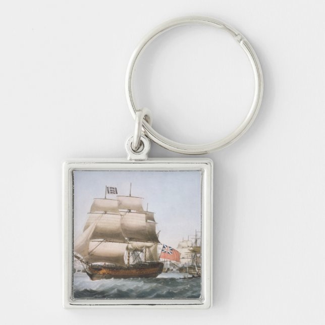 HMS Victory, 1806 Keychain (Front)