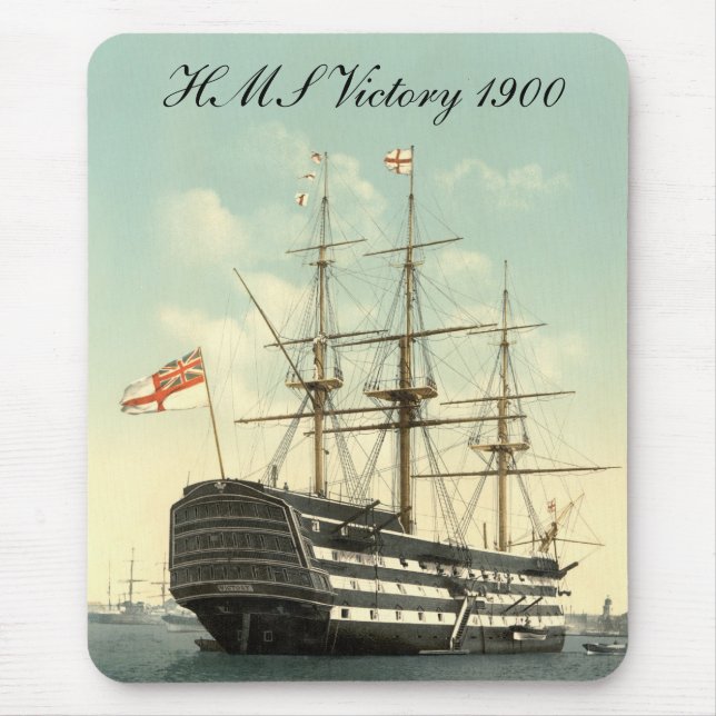 HMS Victory 1900 Mouse Pad (Front)