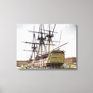 HMS Victory Canvas Print