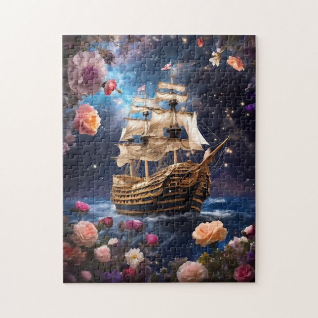 HMS Victory Lord Nelsons Ship Jigsaw Puzzle (Vertical)