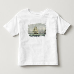 HMS Victory sailing for the French line flanked by Toddler T-shirt