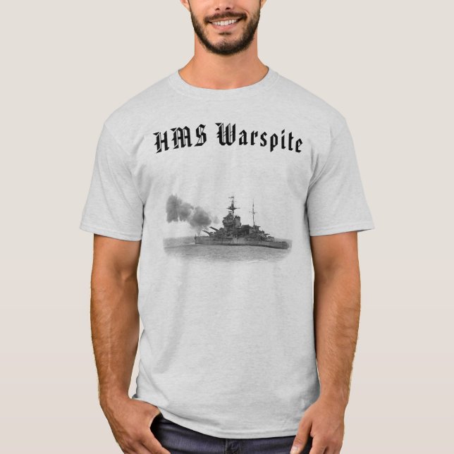 HMS Warspite 03 T-Shirt (Front)