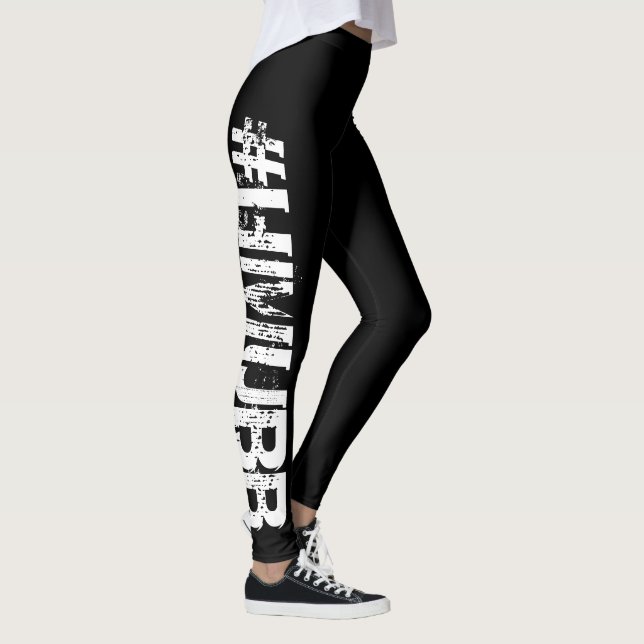 HMUBB Black Leggins Leggings (Right)