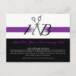 HNB Heather Bartell Salon Postcards