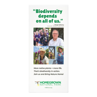 HNP "Biodiversity Depends on All of Us" Rack Card