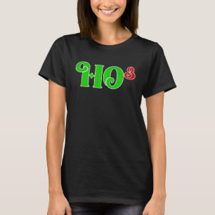 Ho 3 Cubed Christmas Ho Ho Ho Math Teacher   Ho3 T-Shirt