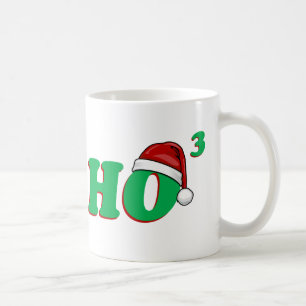 Ho 3 (Cubed) Christmas Humour Coffee Mug