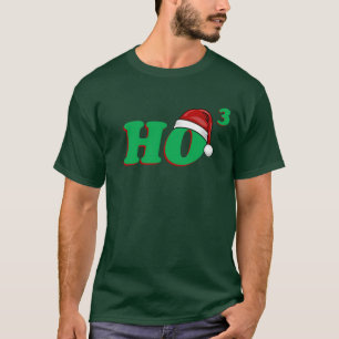 Ho 3 (Cubed) Funny Christmas Shirt