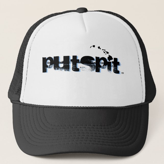 Ho Brah!...,putspit Trucker Hat By: Ho Brah! (Front)