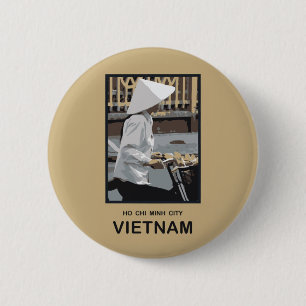 Ho Chi Minh City Vietnam 2 Inch Round Button