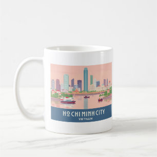 Ho Chi Minh City Vietnam Pastel Travel - Saigon Coffee Mug