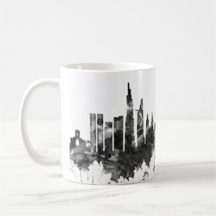 Ho Chi Minh City Vietnam Skyline BW Coffee Mug