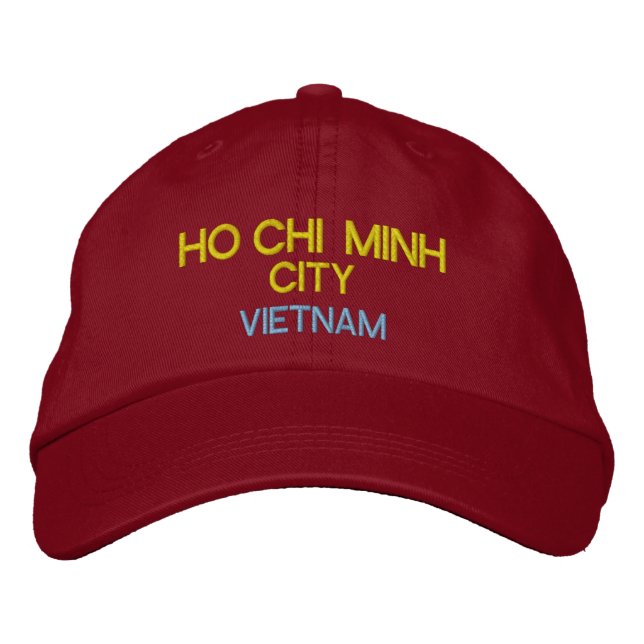 Ho Chi Minh Ville (Saigon) Vietnam Casquette bridé (Devant)