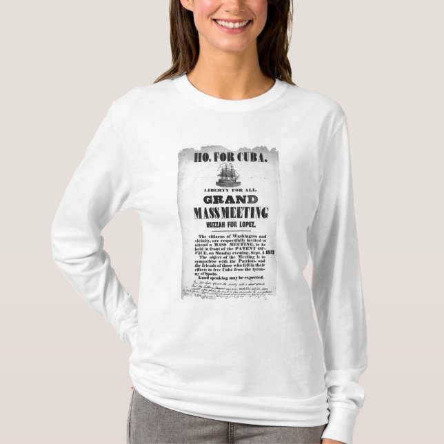 Ho, for Cuba T-Shirt (Front)