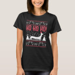 Ho Ho Dachshund Santa Ugly Christmas Sweater Dog O<br><div class="desc">Ho Ho Dachshund Santa Ugly Christmas Sweater Dog Owner</div>
