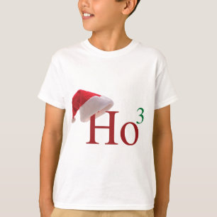 Ho Ho Ho 3 Christmas to the 3rd Power Designs T-Shirt