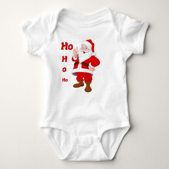 Ho, Ho, Ho Baby Bodysuit