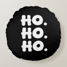 Ho. Ho. Ho. Black & White Chic & Playful Christmas