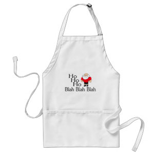 Ho Ho Ho Blah Blah Blah Christmas Standard Apron
