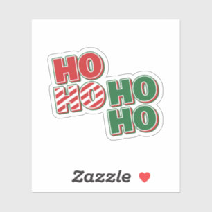 HO HO HO Bold Classic Christmas Typography 
