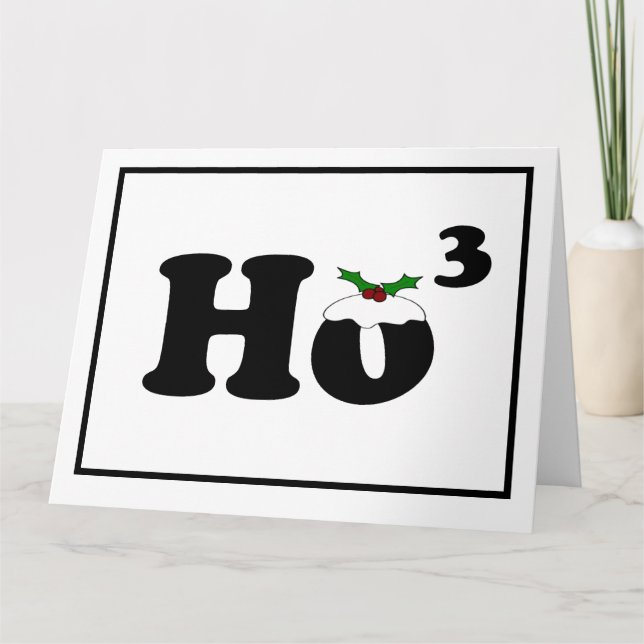 Ho Ho Ho Card (Front)