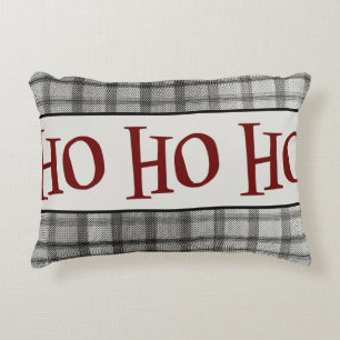 HO HO HO Christmas! Accent Pillow
