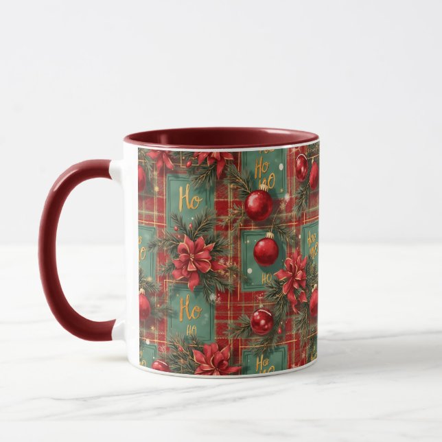  Ho-Ho-Ho, Christmas, Author Natasha Us   Mug (Left)
