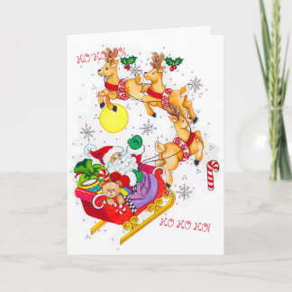 Ho! Ho! Ho! Christmas Card