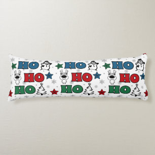 Ho-Ho-Ho Christmas design Body Pillow
