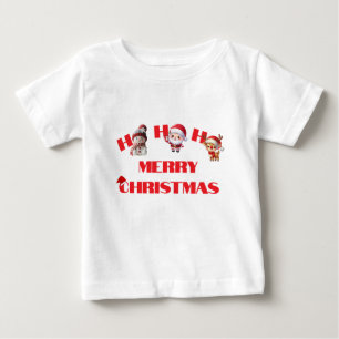 Ho Ho Ho Christmas Fun Baby T-Shirt