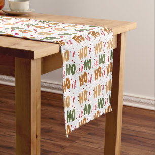 Ho Ho Ho christmas Short Table Runner