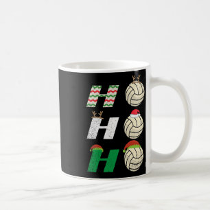 Ho Ho Ho - Christmas Volleyball Team Player Enthus Coffee Mug