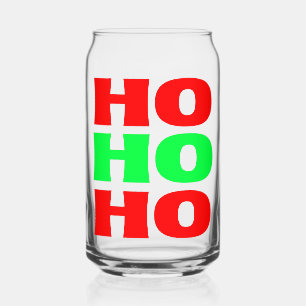 Ho Ho Ho Classique Verre à bière de Noël festif