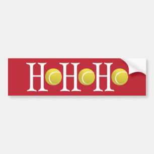 HO-HO-HO - Customize background Bumper Sticker