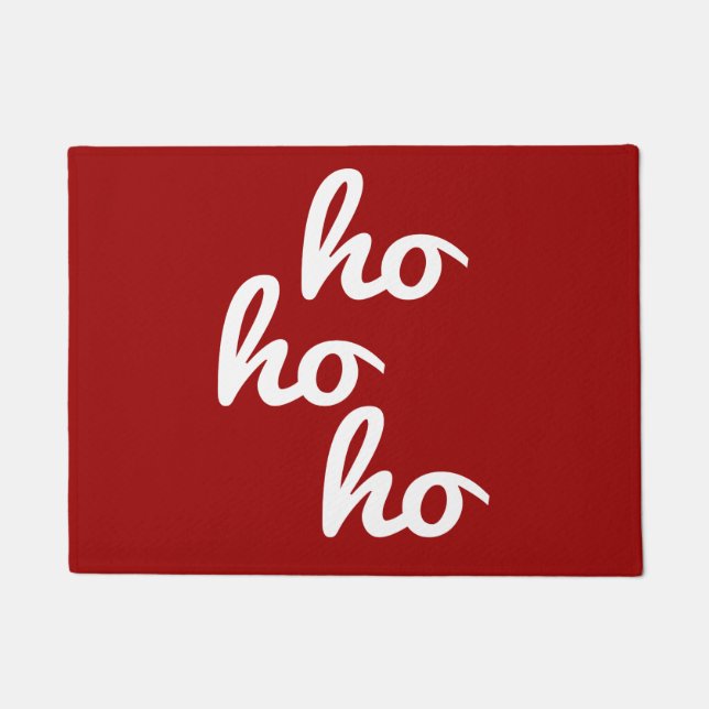 Ho-ho-ho Doormat (Front)