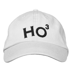 Ho Ho Ho Embroidered Hat