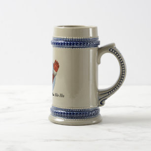 Ho Ho Ho Father Christmas/Santa Claus Tankard Beer Stein